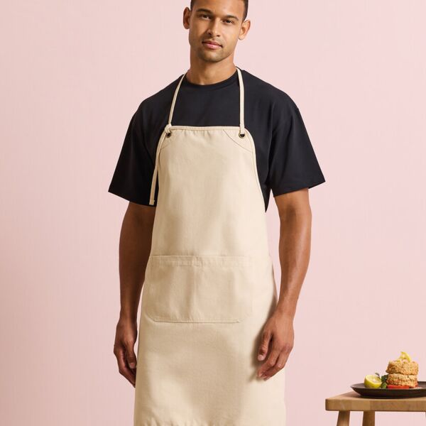 ‘Artisan’s choice’ double-pocket canvas apron Thumbnail